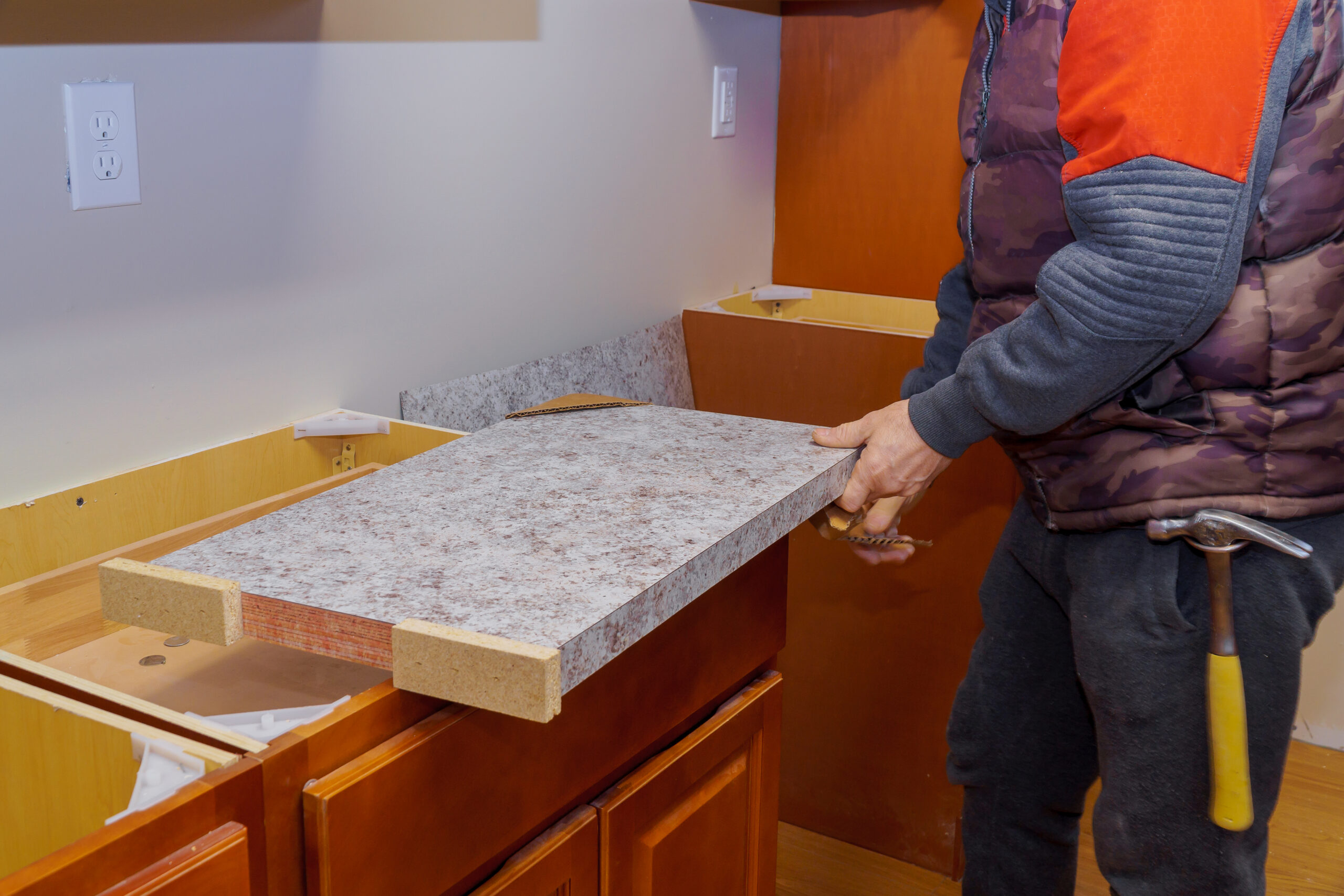 Cabinets — Countertop Install