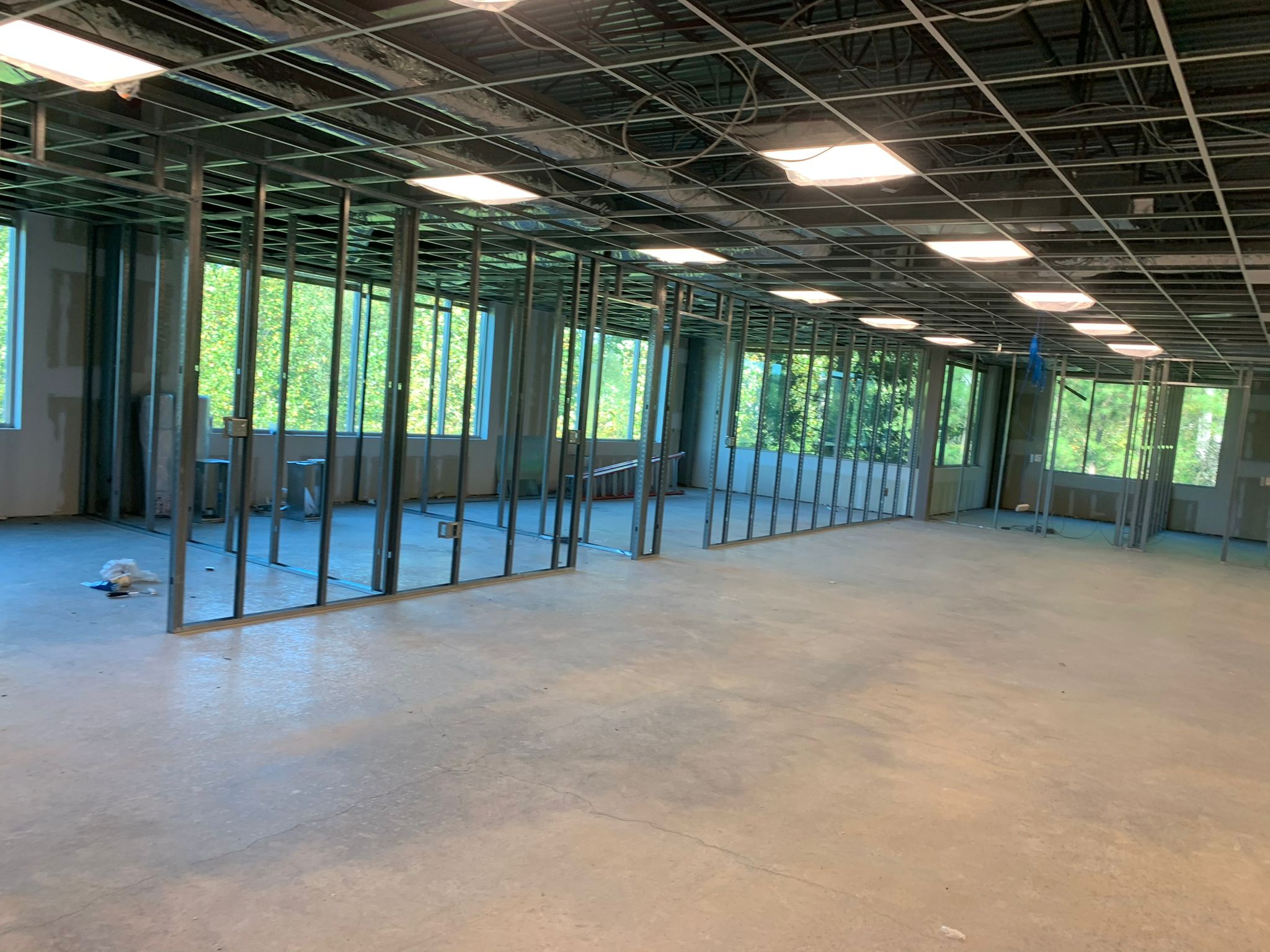 Metal Framing — Healthcare Buildout