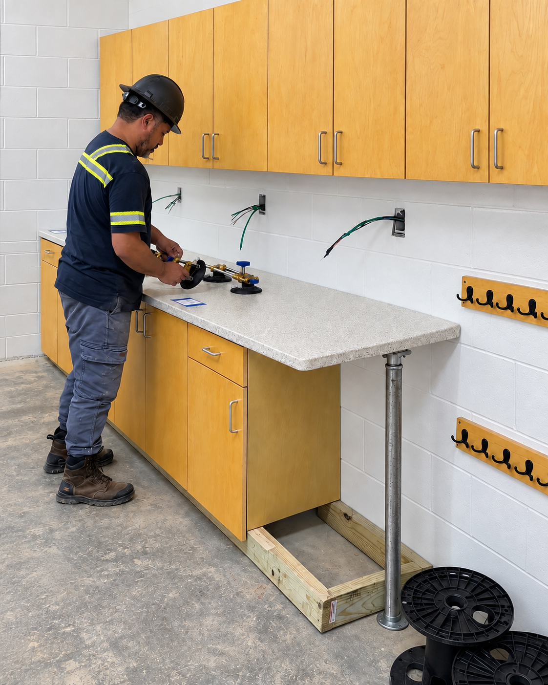Cabinets — Countertop Install
