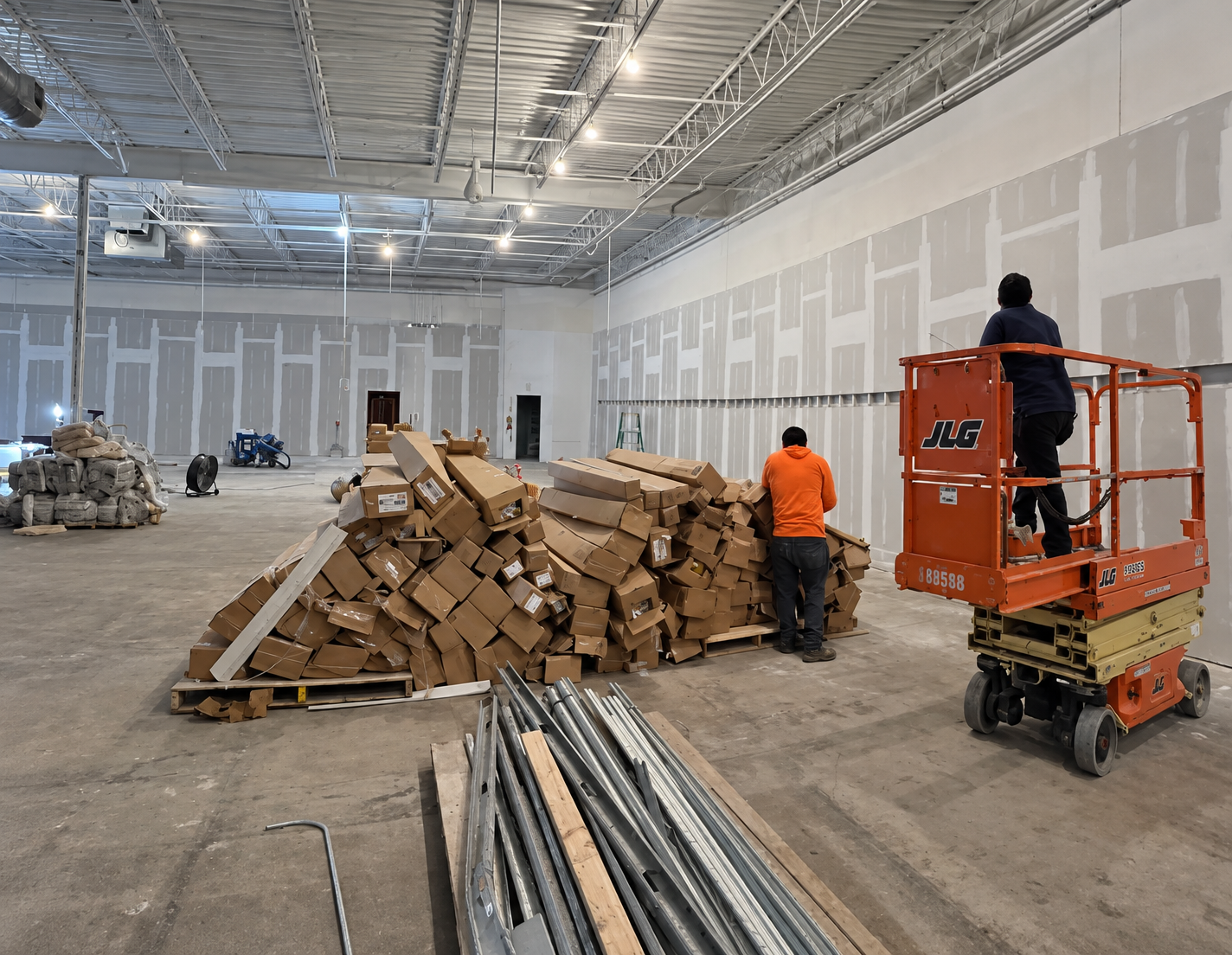 Drywall — Warehouse Buildout