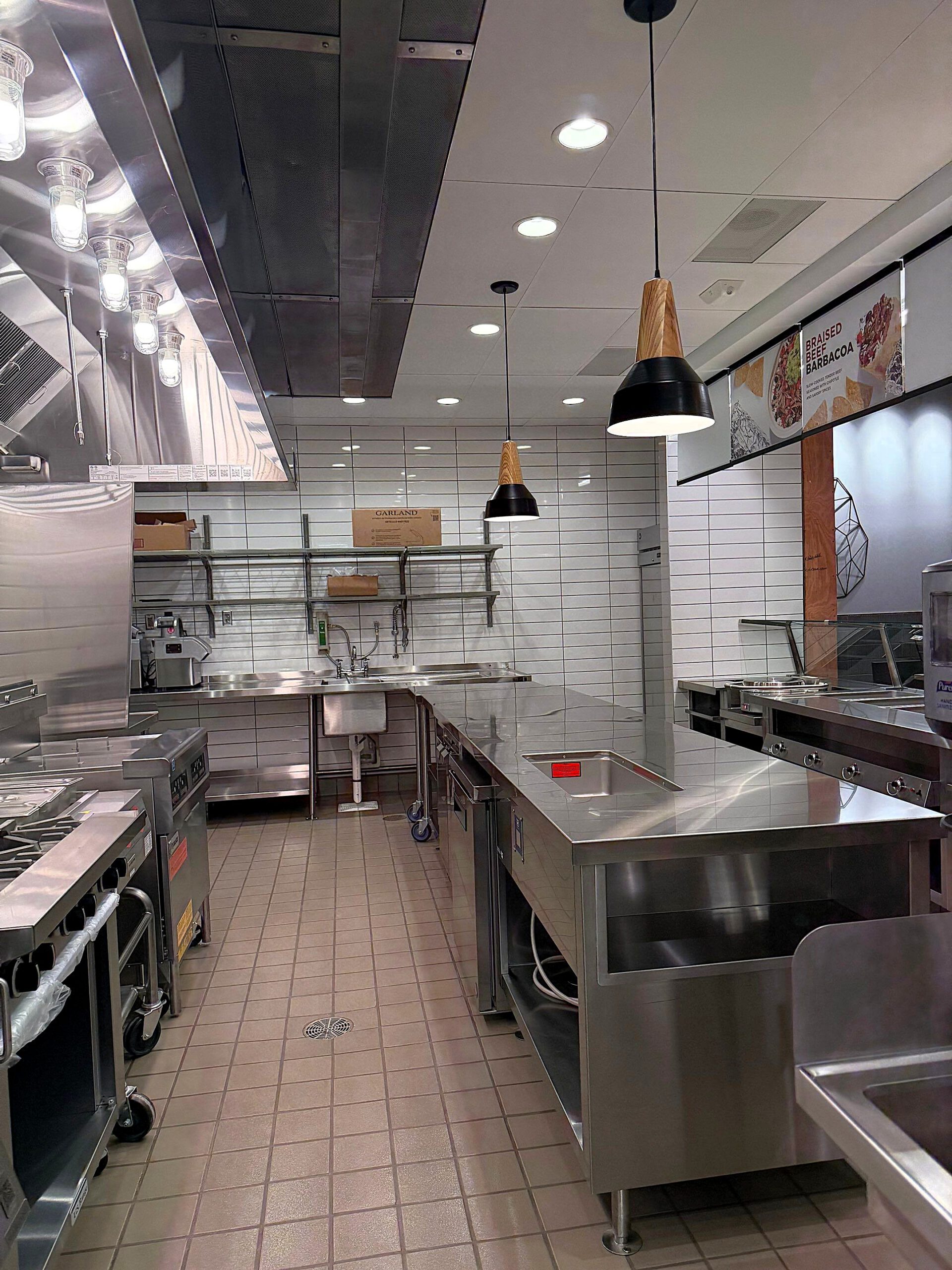 Post-Construction Cleaning — Commercial Kitchen